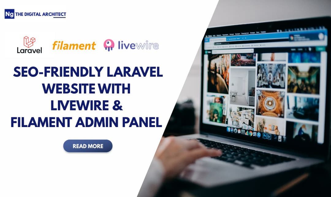 SEO-Friendly Laravel Website with Livewire & Filament Admin Panel