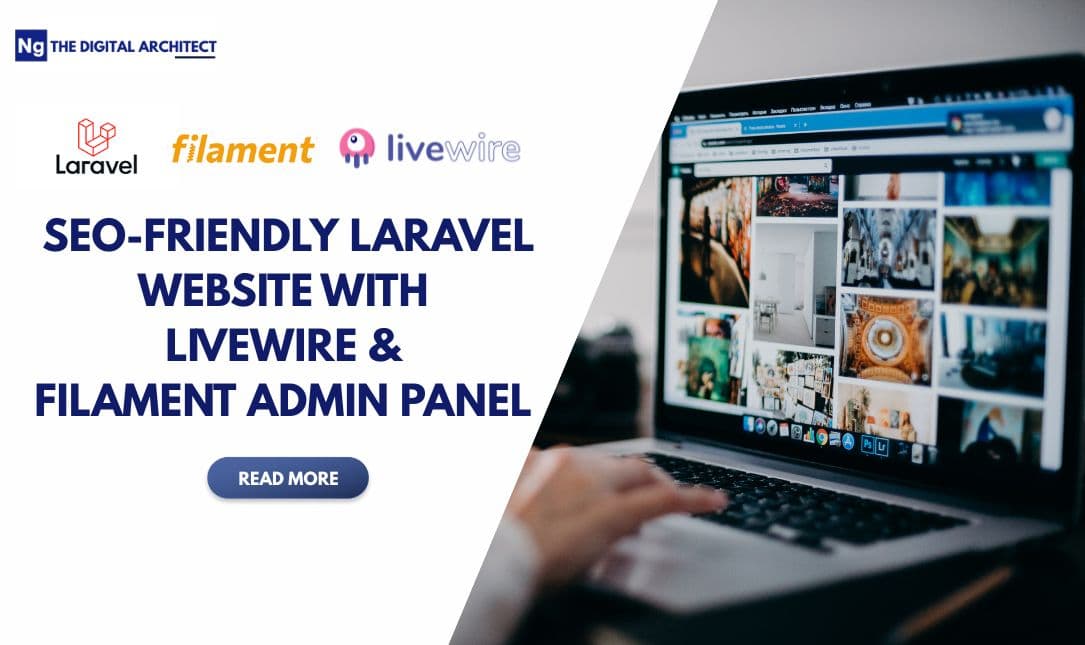 SEO-Friendly Laravel Website with Livewire & Filament Admin Panel