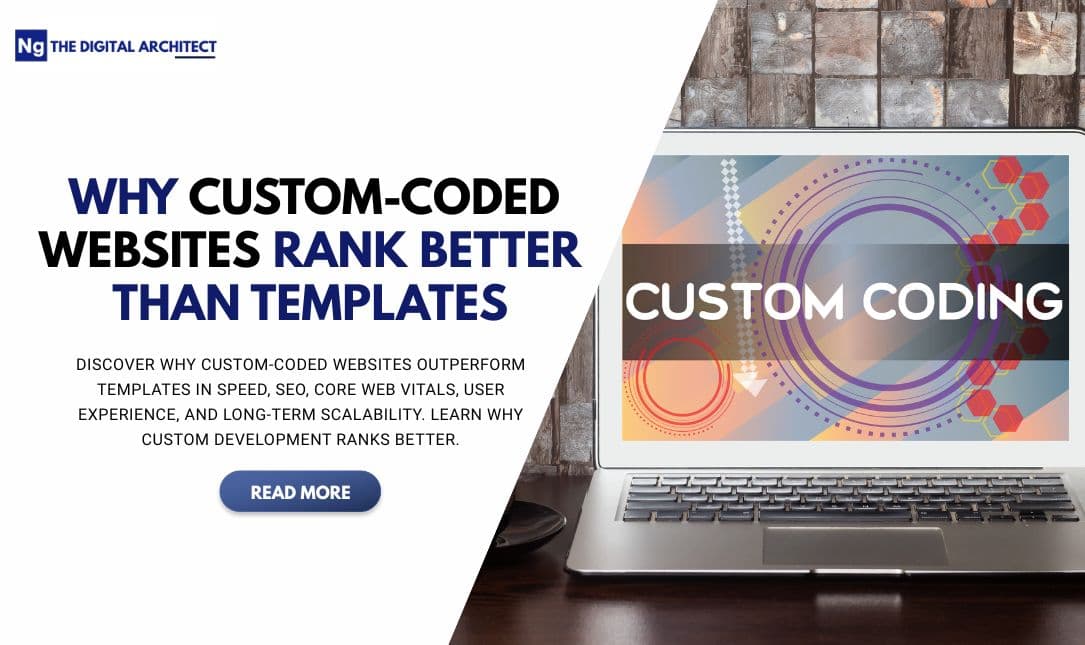 Why custom-coded websites rank better than templates