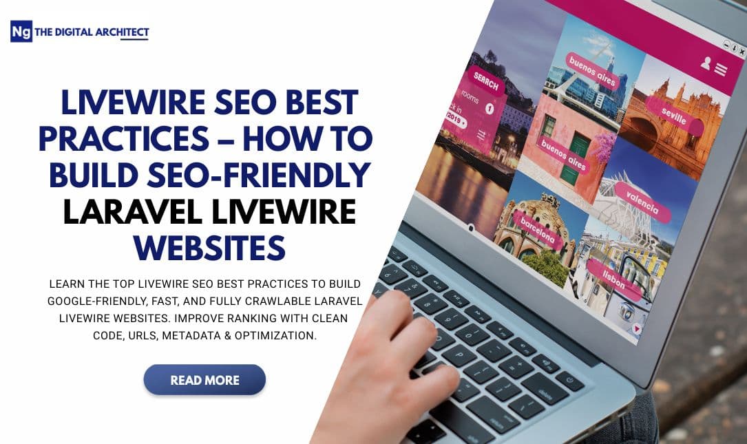 Livewire SEO Best Practices – How to Build SEO-Friendly Laravel Livewire Websites