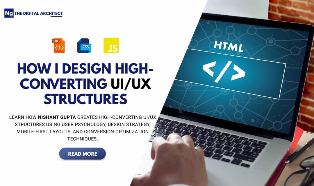 How I Design High-Converting UI/UX Structures