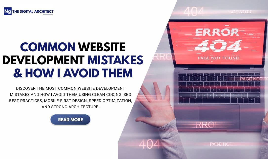 Common Website Development Mistakes & How I Avoid Them